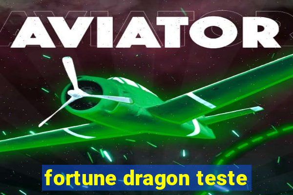 fortune dragon teste